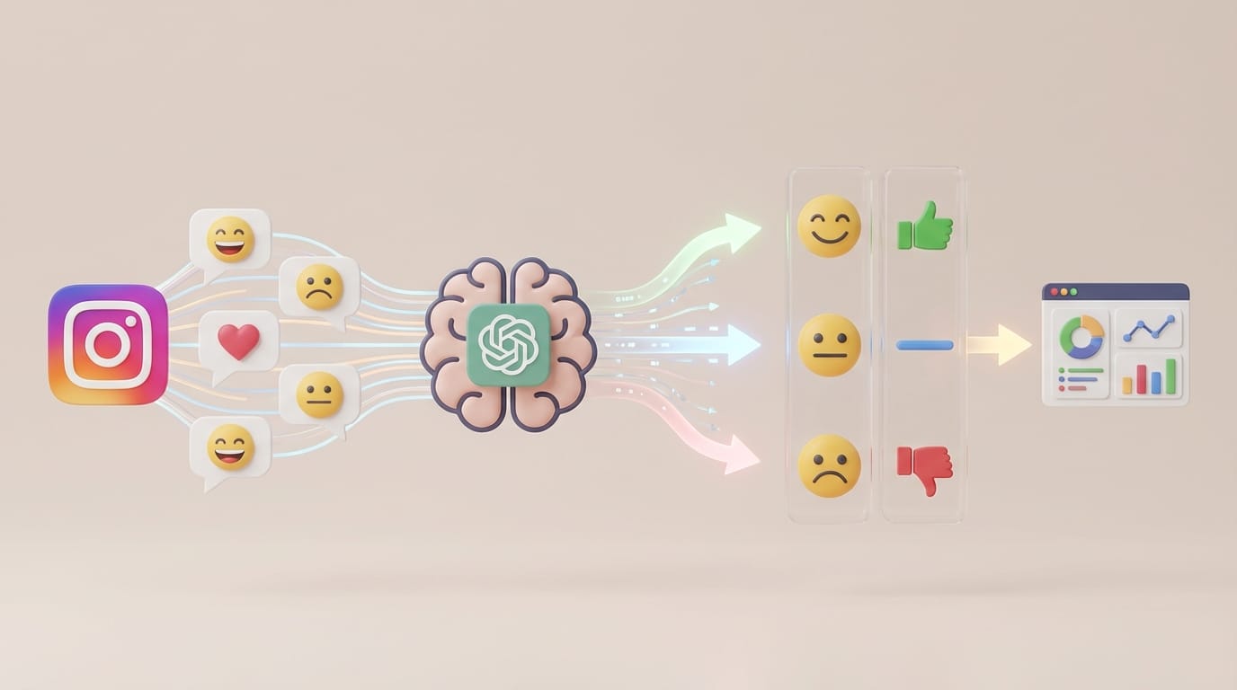 The Ultimate Workflow: Analyzing Sentiment in Instagram Comments with ChatGPT